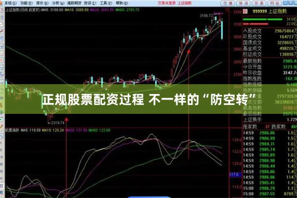 正规股票配资过程 不一样的“防空转”