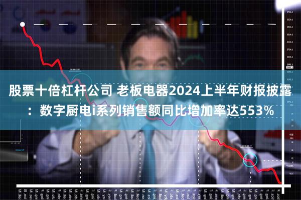 股票十倍杠杆公司 老板电器2024上半年财报披露：数字厨电i系列销售额同比增加率达553%