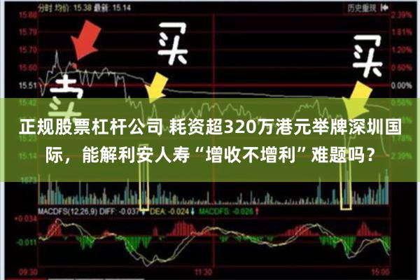 正规股票杠杆公司 耗资超320万港元举牌深圳国际，能解利安人寿“增收不增利”难题吗？